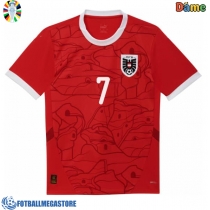 Fotballdrakt Dame Østerrike Marko Arnautovic #7 Hjemmedrakt EM 2024 Kortermet